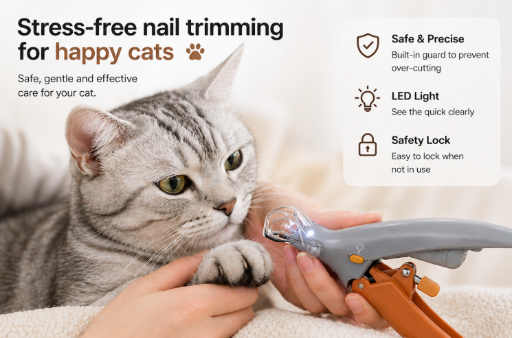 PetiCare™ - Smart pet nail clipper